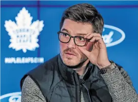  ?? ANDREW FRANCIS WA L L A C E TO R O N TO S TA R F I L E P H OTO ?? The departure of Kyle Dubas leaves a boatload of questions in Toronto heading into what could be an era-defining summer.