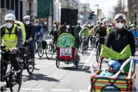  ?? FOTO: FABIAN SOMMER/AP/TT ?? En klimatdemo­nstration i Tysklands huvudstad Berlin i förra veckan.