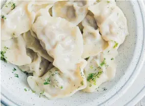  ??  ?? Canadians have foodie fever, according to a Canada Day survey. Our favourite cultural food is Perogies, according to survey results.