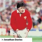  ??  ?? > Jonathan Davies