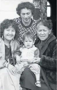  ?? Photo / Archive ?? Athabaskan Indian Martin Veiser, pictured with his partner Mary, was dubbed Te Ko¯ hanga Reo as a baby.