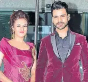  ??  ?? Divyanka Tripathi Dahiya and Vivek Dahiya