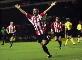  ?? GETTY ?? Ex-England striker Kevin Phillips during his heyday at Sunderland