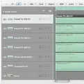  ??  ?? Record your kick, snare and hats either onto separate tracks or into one region. If into one region, copy that region to the next few available tracks and set up the same instrument/ sample set on each. Overdub FX and percussion onto separate tracks....