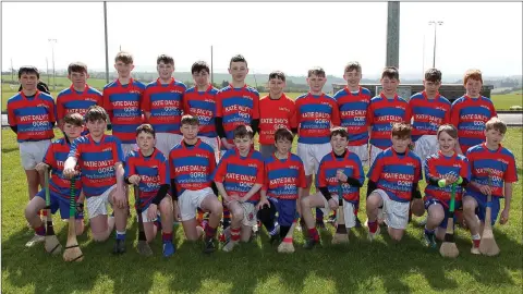  ??  ?? The Luke O’Tooles side who defeated Bray Emmets in the deciding game to ensure their place in Féile na nÓg 2019.