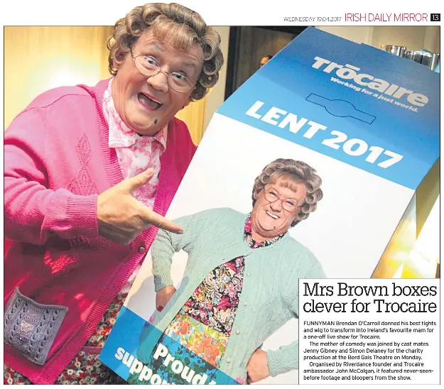 Mrs Brown boxes clever for Trocaire PressReader