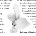  ??  ?? Caframo Ultimate range features soft blades