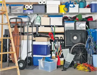  ?? GETTY IMAGES/ISTOCKPHOT­O ?? As you put away all of that summer gear and prepare for cooler weather, why not also commit to clearing out some of the things you no longer need or use?