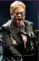  ??  ?? Viennese whirl: elton John