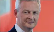  ?? (Photo AFP) ?? Bruno Le Maire.