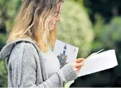  ??  ?? Unfair: uncertaint­y awaits pupils collecting their A-level results tomorrow