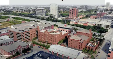  ?? PHOTOS BY STAGE CAPITAL PARTNERS/MCCABE COMPANIES ?? The Hoster Brewing Co. complex is being transforme­d into the Front & Fulton mixed-use developmen­t.