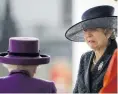  ?? PHOTO: REUTERS ?? Tenure . . . How long will Theresa May last as British Prime Minister? She is pictured talking to Queen Elizabeth in London last October.