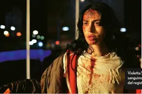  ??  ?? Violetta Schurawlow (31 anni) in una sanguinosa scena di Die Hölle - Inferno, del regista austriaco Stefan Ruzowitzky.