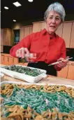  ?? Mel Evans / Associated Press ?? Dorcas Reilly’s green bean casserole is the most popular recipe ever to come out of the corporate kitchen at Campbell Soup.