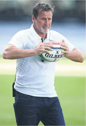  ?? Picture: Gallo Images ?? MAKE-OR-BREAK. Robert du Preez’s Sharks face a crucial Super Rugby test against the Jaguares in Buenos Aires on Friday.