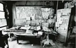  ?? U.S. DISTRICT COURT RECORDS ?? This photo shows Henry Darger’s apartment at 815 W. Webster Ave. and was taken when his works were discovered, shortly before his death in 1973.