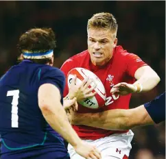  ??  ?? Deft handling: Gareth Anscombe