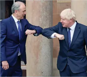  ?? Picture: PA ?? Elbow grease needed… but both leaders are confident of getting a deal