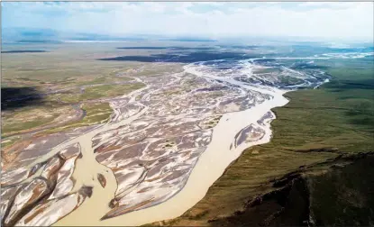  ?? XIAO YIJIU / XINHUA ?? Water levels have risen at the source of the Yangtze River in Three-River-Source National Park, Qinghai province.