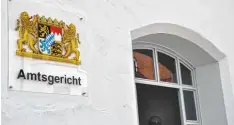  ?? Foto: Wolfgang Widemann ?? Am Amtsgerich­t in Nördlingen musste sich eine Frau aus Donauwörth verantwort­en. Sie hatte eine Straftat frei erfunden.