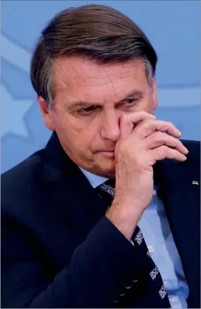  ??  ?? Resultados são interpreta­dos como uma rejeição do radicalism­o de Bolsonaro