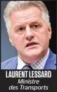  ??  ?? LAURENT LESSARD Ministre des Transports