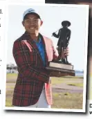  ??  ?? DREAM D COME TRUE: Taiwan’s C.T. Pan has earned a trip to the US Masters after winning w the RBC Heritage at Harbour Town Golf Links. Picture: GETTY IMAGES
