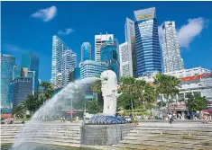  ??  ?? Singapore, a former British colony, has kept taxes and government spending low