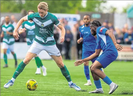  ?? Picture: Ian Scammell ?? Tommie Fagg has joined Tonbridge as new boss Jay Saunders continues to shape his squad