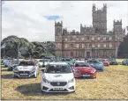  ??  ?? Rally for Heroes at Highclere Castle