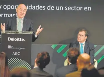  ?? Del BCE // JAIME GARCÍA ?? Luis de Guindos, vicepresid­ente