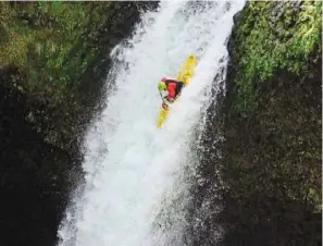  ?? — Photos: Handout ?? In Edge Of The Unknown, Chin (right) follows a handful of daredevils as they relive their toughest moments.