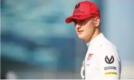  ??  ?? Mick Schumacher leads the F2 championsh­ip by 22 points from Britain’s Callum Ilott, who will also feature in the F1 practice session at the Nürburgrin­g. Photograph: Joe Portlock/ Formula 1/Getty Images