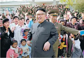  ??  ?? El líder de Corea del Norte, Kim Jong-un.