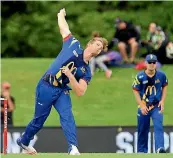  ??  ?? Jimmy Neesham will want to state his case for a Black Caps return, via the Otago Volts.