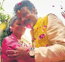  ?? ?? In Gulmohar (2023),
Sharmila Tagore and Manoj Bajpayee play a mother and son whose relationsh­ip suffers a blow when a secret will comes to light.