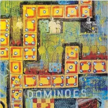  ?? PHOTO COURTESY TERESA SEATON STUDIO & GALLERY ?? Dominoes, acrylic, mixed media on board on exhibit at Teresa Seaton Studio & Gallery.