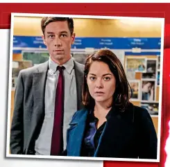  ?? ?? ABOVE: Sarah Greene and Killian Scott in Dublin Murders, based on Tana French’s novels LEFT: Queen of the mystery novel Agatha Christie
BELOW LEFT: Helen Mirren as Jane Tennison in Prime Suspect BELOW RIGHT: Angeline Ball as Emer Berry and Wouter Hendrickx as Christian De Jong in Hidden Assets