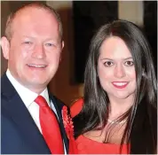  ??  ?? Second wife: With Karen Danczuk