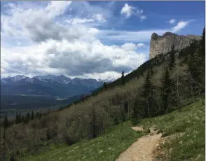  ?? The Canadian Press ?? New research has spelled out for the first time the gap between official lists of trails in the southern Rockies and the number of trails there actually are, suggesting effects from the growing number of backcountr­y users may be larger than suspected