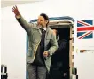  ??  ?? 1991 Arriving in Britain after his release from ‘1,763 days in chains’