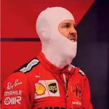  ?? EPA ?? In scadenza Sebastian Vettel, 32 anni, alla sesta stagione in Ferrari