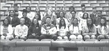  ?? Contribute­d Photo ?? FCCLA: Members of the El Dorado High School FCCLA include Chyanna Dontje, Talia Holmes, Evelyn Ayala, Christen Morris, Madalyn Lyons, Ashely Miller, Alize Carey, India Cain, Sophia Anreder, Amani Amos, Joi Johnson, A'mya Evans, Layken Grimes, Orlando...