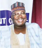  ??  ?? Sen Ahmed Lawan