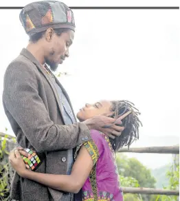  ?? CONTRIBUTE­D PHOTOS ?? Sheldon Shepherd and his co-star Menackem Wilmot in the Jamaicansh­ot short film, ‘Sticky Mango’, which Shepherd co-wrote and co-produced.