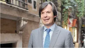  ?? FOTOGRAMMA ?? Al vertice.
Il ceo di Intesa Sanpaolo Carlo Messina