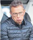  ?? FOTO: IMAGO ?? Ralf Rangnick konnte gegen den VfB erst einmal gewinnen.