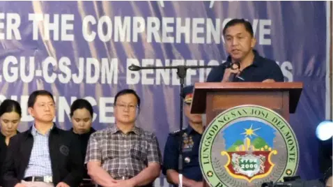  ??  ?? National Housing Authority (NHA) General Manager Marcelino Escalada Jr said the total amount of the complete housing unit package is about PhP450,000 and the supposed amortizati­on price is Php1,250 per month but Duterte decrease it to PhP225. NHA will continue to provide more housing units this 2019 in various provinces in the country for uniformed personnel and informal settlers.