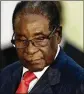  ?? AP ?? Detractors and experts say Zimbabwean President Robert Mugabe destroyed his country’s health care system.